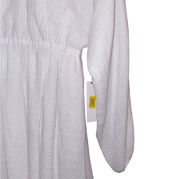 NWT Every Open Back Mini Dress in White - Picture 8 of 9